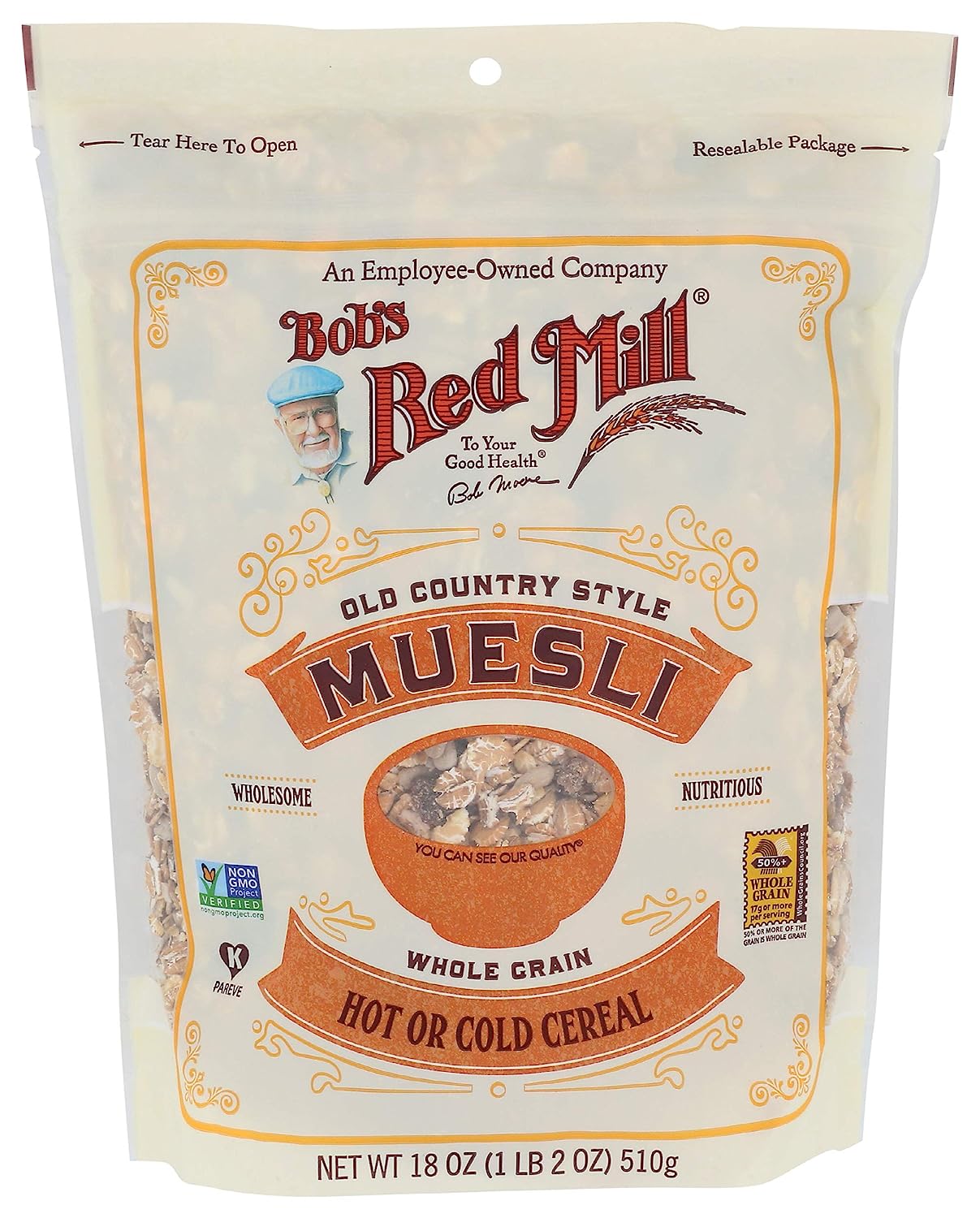 Bob's Red Mill Old Country Style Muesli Cereal, 1.12 lb